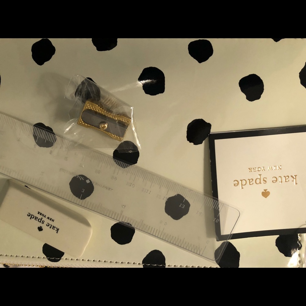 NWT KATE SPADE ♠️ PENCIL ✏️ CASE/CLUTCH - Picture 4 of 7